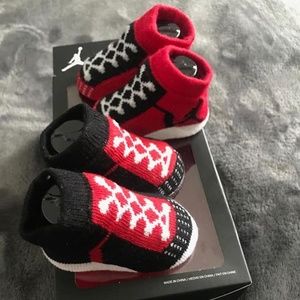 Authentic Jordan baby sock box set